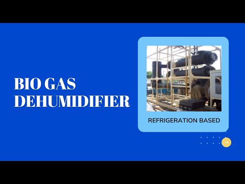 Bio Gas Purification Dryer