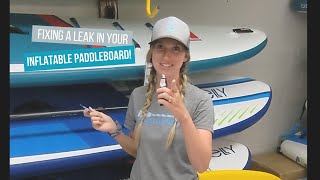 Fixing a Leak in Your Inflatable Paddleboard