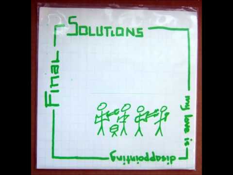 Final Solutions - Sex Head (Pooh Sticks cover)