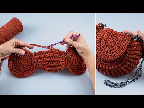 Easy crochet bag for beginners - step by step tutorial!  Miarti🧶