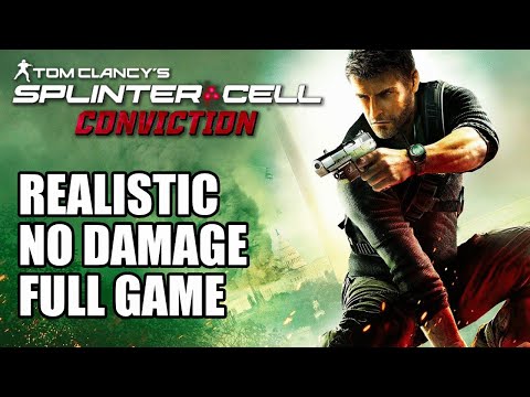 Splinter Cell Conviction - No Damage Gameplay Walkthrough FULL GAME