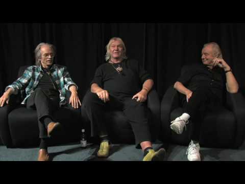 Steve Howe, Chris Squire and Alan White of Yes - Capes