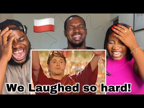Reaction to... Polish Kabaret Moralnego Niepokoju- Cezar i Gladiatorzy