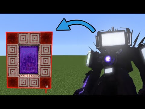 Ultimate Titan TV Man Upgrade! (Skibidi Toilet) - Minecraft