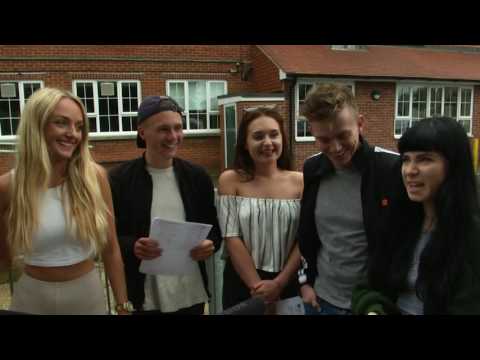 A Level Results Day at BHASVIC