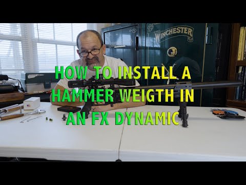 How to install hammer weight in an FX Dynamic