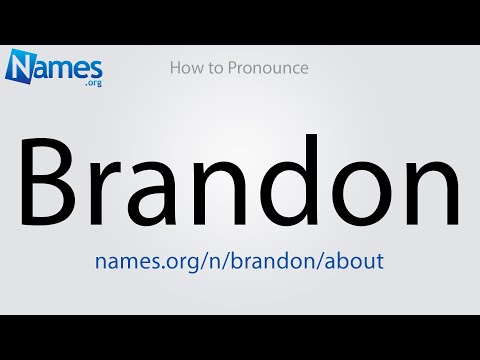 How to Pronounce Brandon