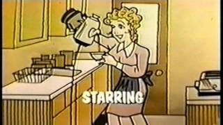 BLONDIE 1968 version opening credits CBS sitcom.