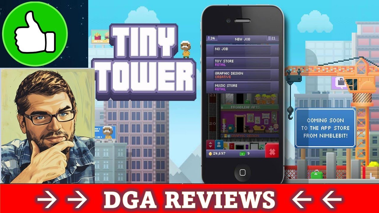 Dad on a Budget: Tiny Tower Review (Free-To-Play, iPhone)