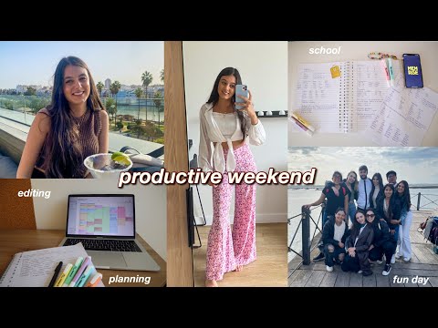 productive weekend vlog in Spanje