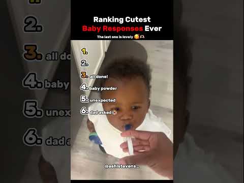 Ranking The Top 6 Cutest Baby Responses Ever (Part 5)