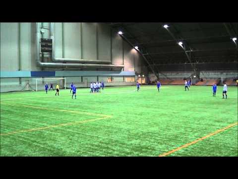 Suomen cupin 3.kierroksen ottelu FC Kontu - EBK, Lundstenin 0-1 -maali