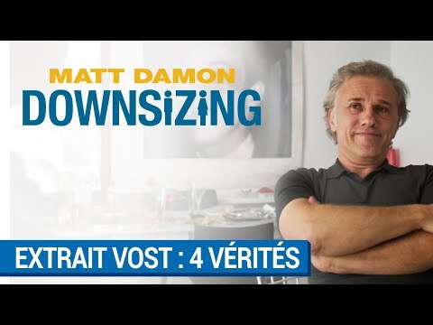 DOWNSIZING - Christoph Waltz dit ses 4 vérités à Matt Damon (VOST)  [au cinéma le 10 janvier 2018]