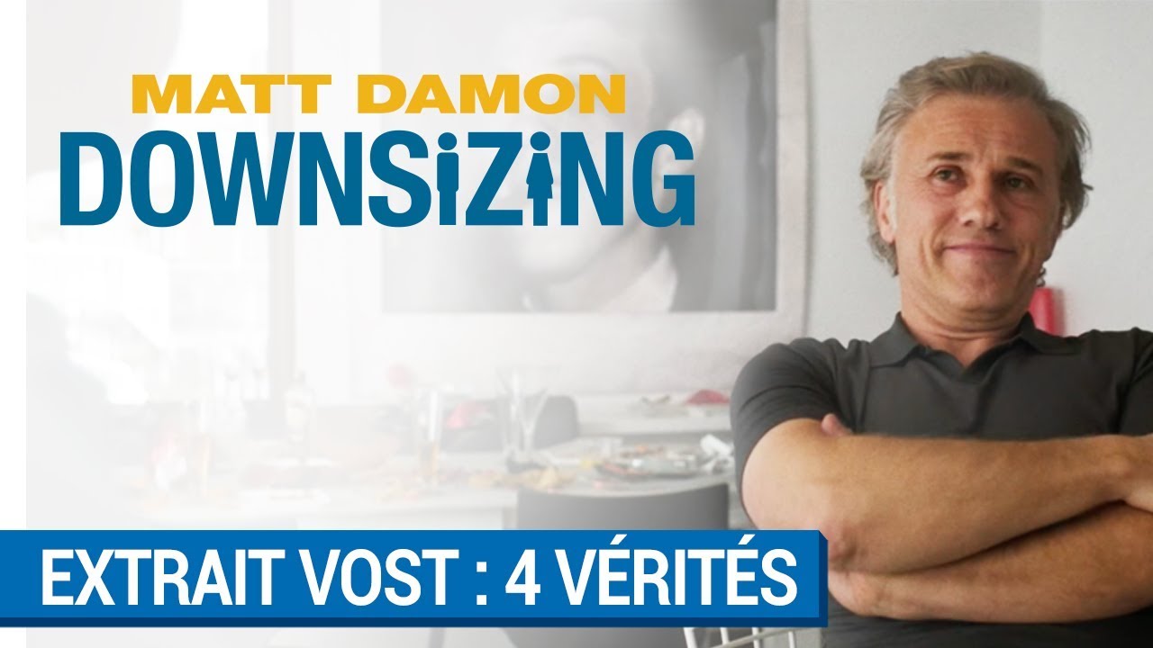 Miniature de la vidéo DOWNSIZING - Christoph Waltz dit ses 4 vérités à Matt Damon (VOST)  [au cinéma le 10 janvier 2018] du film Downsizing
