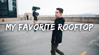 PORTLAND ROOFTOP HELIPAD PHOTOSHOOT