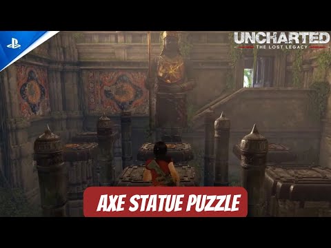 Uncharted The Lost Legacy - Axe Statue Puzzle Solution