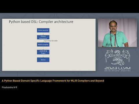2023 LLVM Dev Mtg - A Python based Domain Specific Language framework for MLIR compilers and beyond