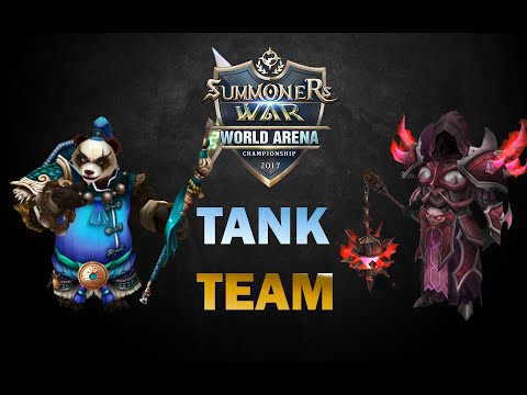 SUMMONERS WAR - GUARDIAN RTA WITH ALL TANK  ANTI CLEAVE TEAM FIXED DAMAGE