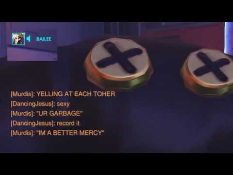 Two Toxic Girl Mercy Mains Fight Overwatch