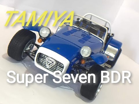 Caterham Super Seven BDR Tamiya 1:12 Scale Model Kit