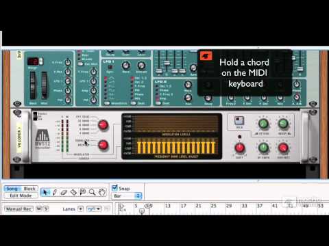 Reason 6 106: FX EQ Automation and Mixing - 10 Vocoder