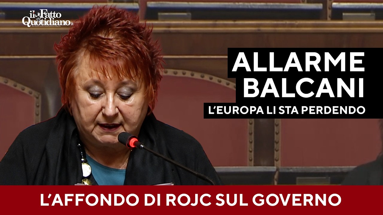 Rojc attacca Meloni: “L'Italia è assente mentre i Balcani finiscono nelle mani di Russia e Cina”