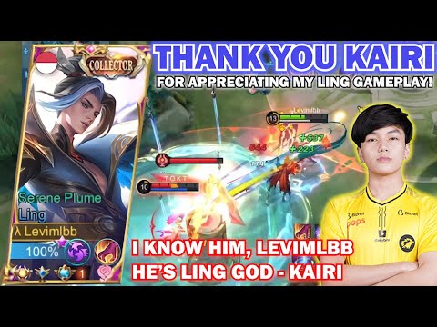 THANK YOU IDOL KAIRI FOR APPRECIATING MY LING GAMEPLAY!! - Mobile Legends