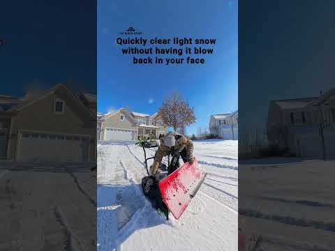 Personal snow plow