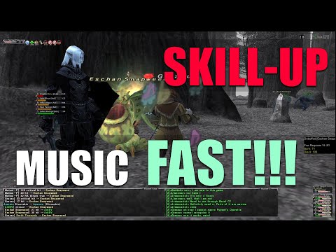 FFXI *TIPS* Best Way To Skill Up Bard