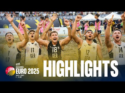 🇩🇪 GERMANY WIN HISTORIC GOLD! | Germany vs Spain | MEN'S FINAL | EHF Beach Handball EURO 2025