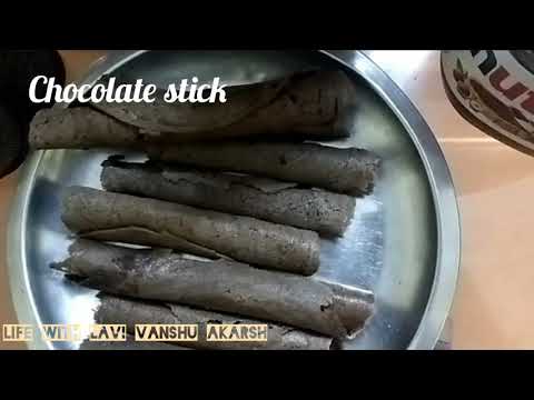 chocolate stick recipe// life with Lavi vanshu akarsh