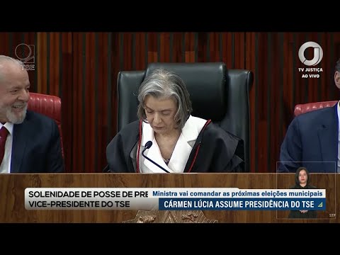 Pacheco participa da posse de Cármen Lúcia na presidência do TSE