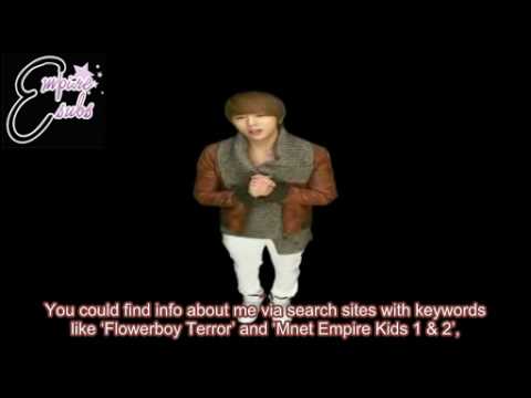 100110 ZE:A's Introduction - Junyoung (ENG)