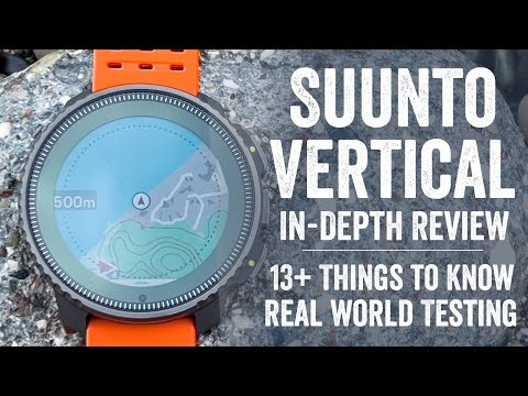 Suunto Vertical In-Depth Review: Maps, Solar, WiFi and More!