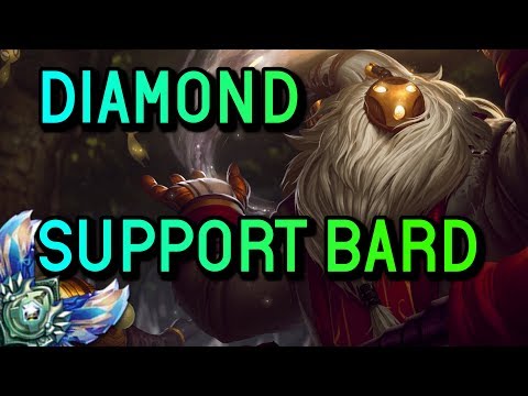 SUPPORT Bard S8 Diamond Full Gameplay - League of Legends