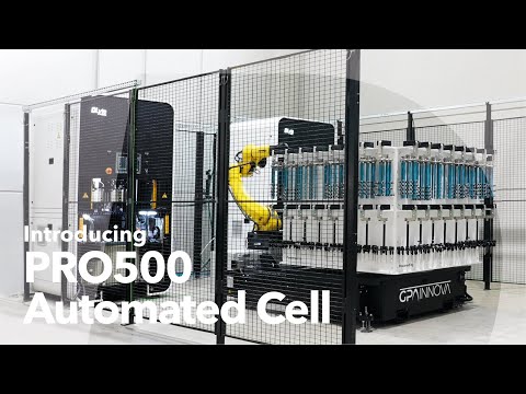 DLyte PRO500 Automated Cell: Metal surface finishing in production lines