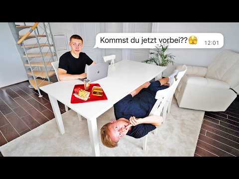 Ash doesn't know I'm in his apartment😲