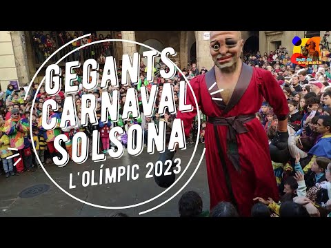 Carnaval Solsona 2023 - L'Olimpic dels Gegants de Solsona
