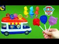 LOTS Of Paw Patrol Popsicles And Candy Maker Paw Patroller Ice Pops Pup Toys DIY Kids Food Craft