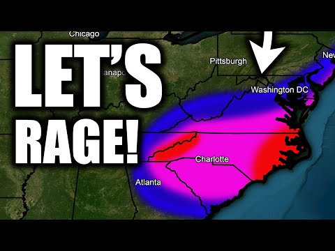 A MAJOR SNOWSTORM Is Coming! BLIZZARD Potential Increasing.. 