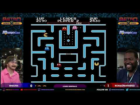 BHultra vs Frost (Losers Semifinals) - Ms. Pac-Man (Tengen - NES) - Momocon 2024