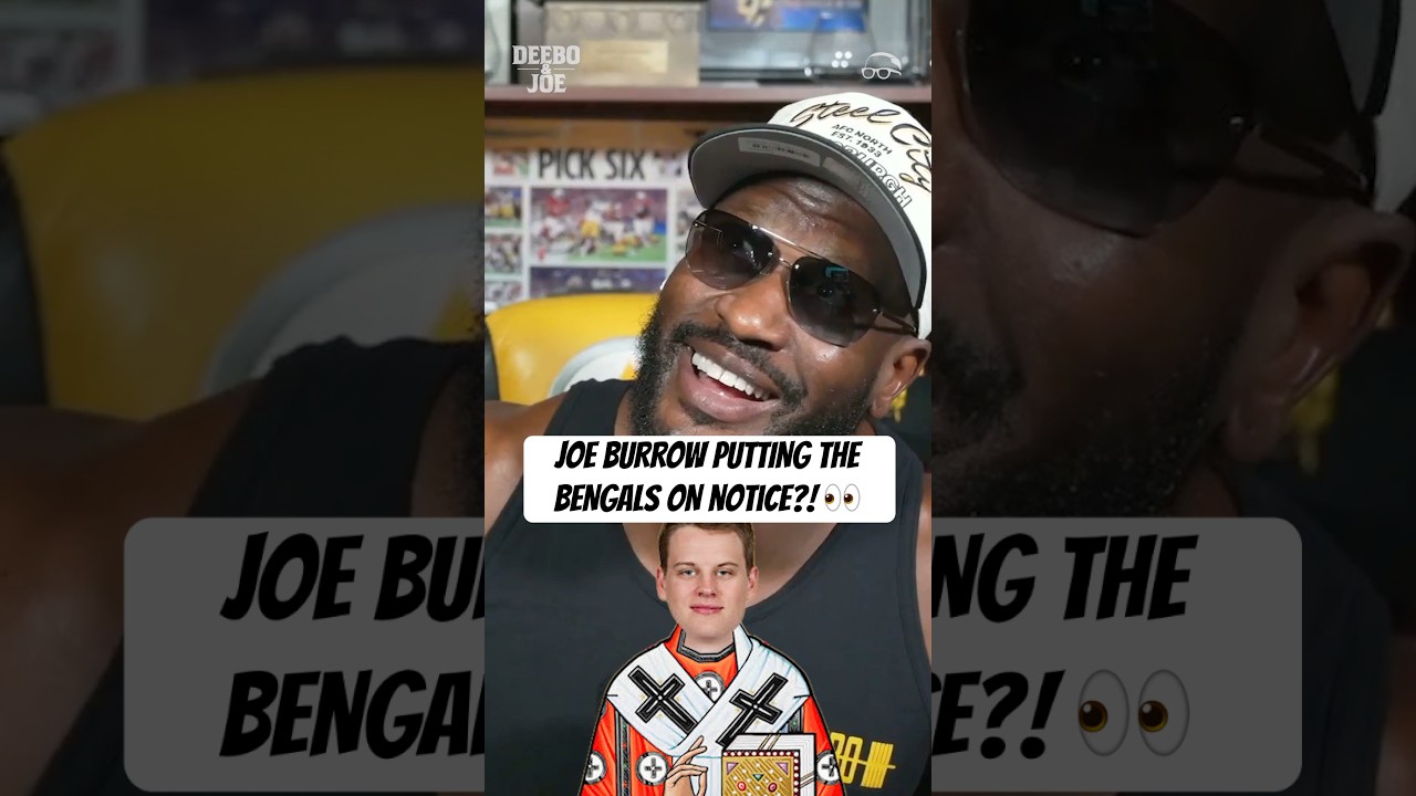 Uh oh is Joe Burrow telling us to read between the lines in his message to the Bengals? #DeeboAndJoe