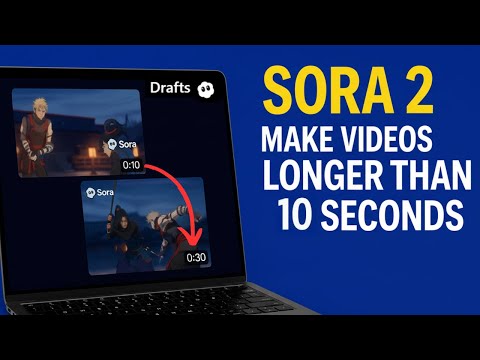 No More 10 Second Limit! The Sora 2 Trick to Extending Videos Into Unlimited Length (And Continuity)