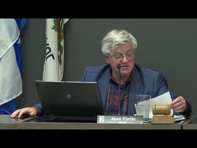 Conseil de ville de Baie-Saint-Paul 9 novembre 2020