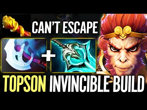 TOPSON [Monkey King] Grandmaster MK Mid 21 Kills with Disperser Build Dota 2