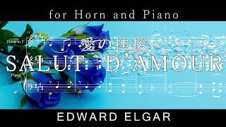 Download lagu 愛の挨拶 / SALUT D'AMOUR for Horn in F and Piano (原調版) mp3 Download lagu 愛の挨拶 / SALUT D'AMOUR for Horn in F and Piano (原調版) mp3