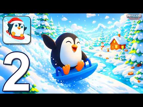 Sled Surfers - Gameplay Walkthrough Part 2 - Sled Winter Adventure (iOS, Android)