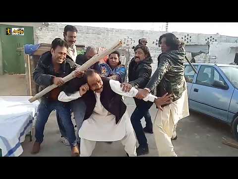 Shahzada Ghaffar Funny Clips | Recording K Duran Pothwari Drama