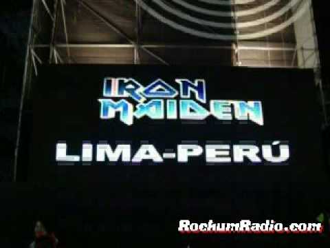 Iron Maiden en Lima- Peru 26 marzo 2009