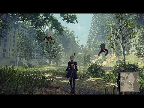 NieR:Automata OST - City Ruins: Rays of Light (Quiet - No Vocals) | Music Extended 8